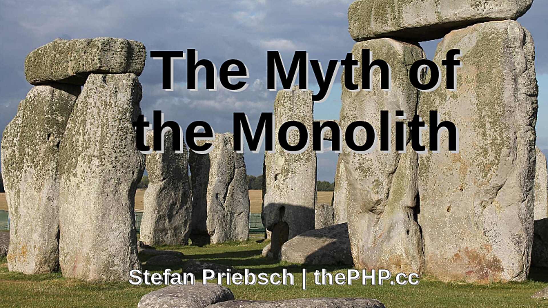 The Myth of the Monolith