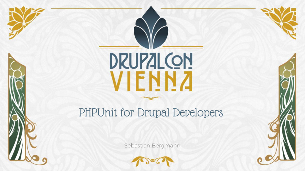 PHPUnit for Drupal Developers