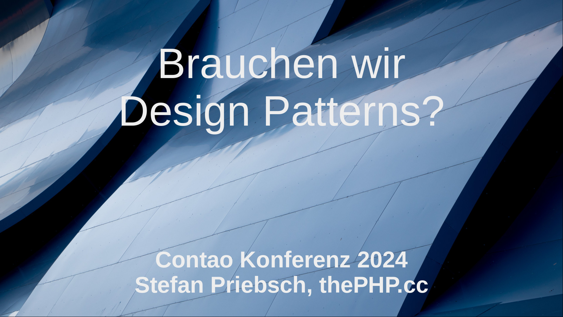 Brauchen wir Design Patterns?