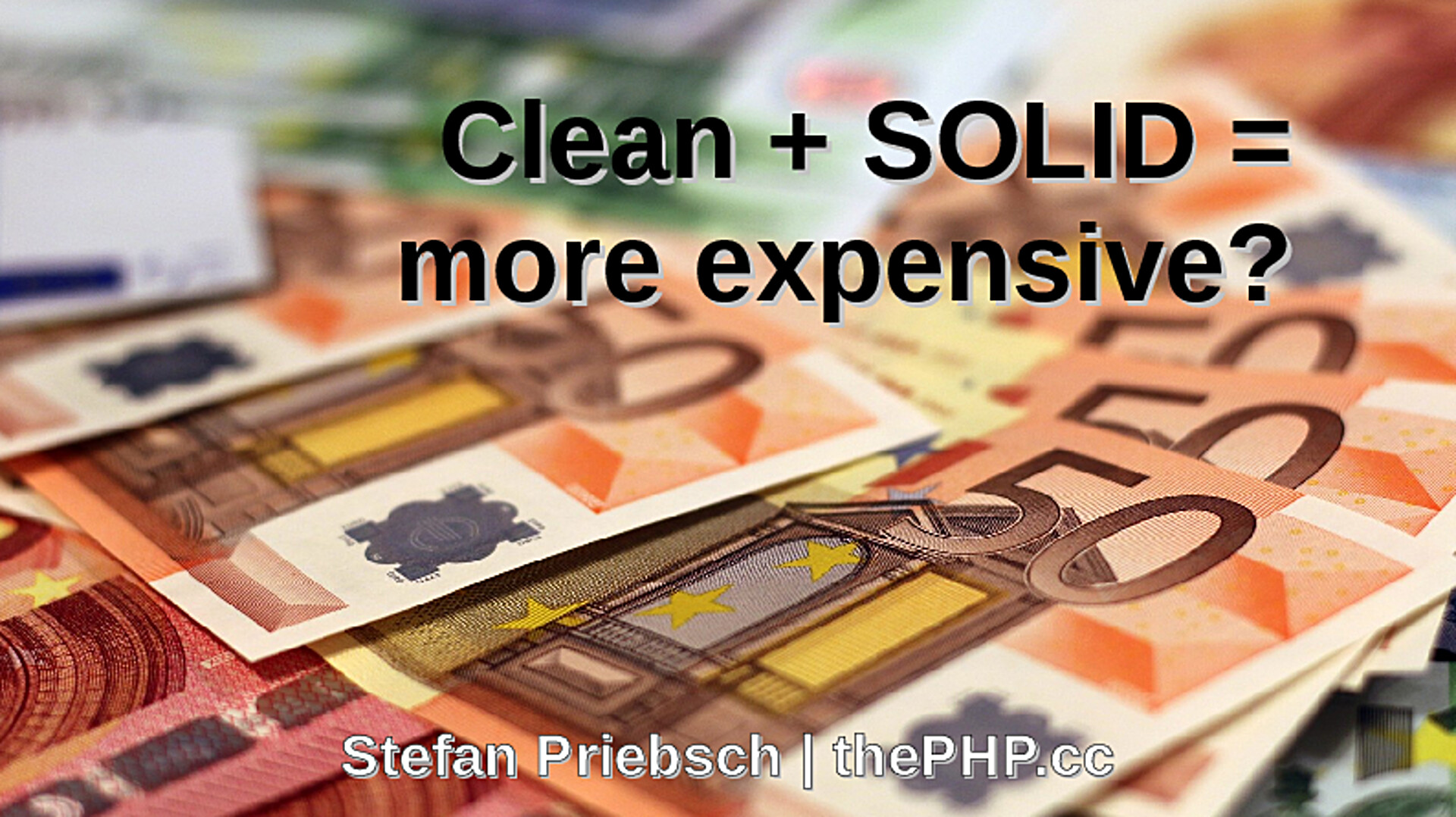 Clean + SOLID = More Expensive?