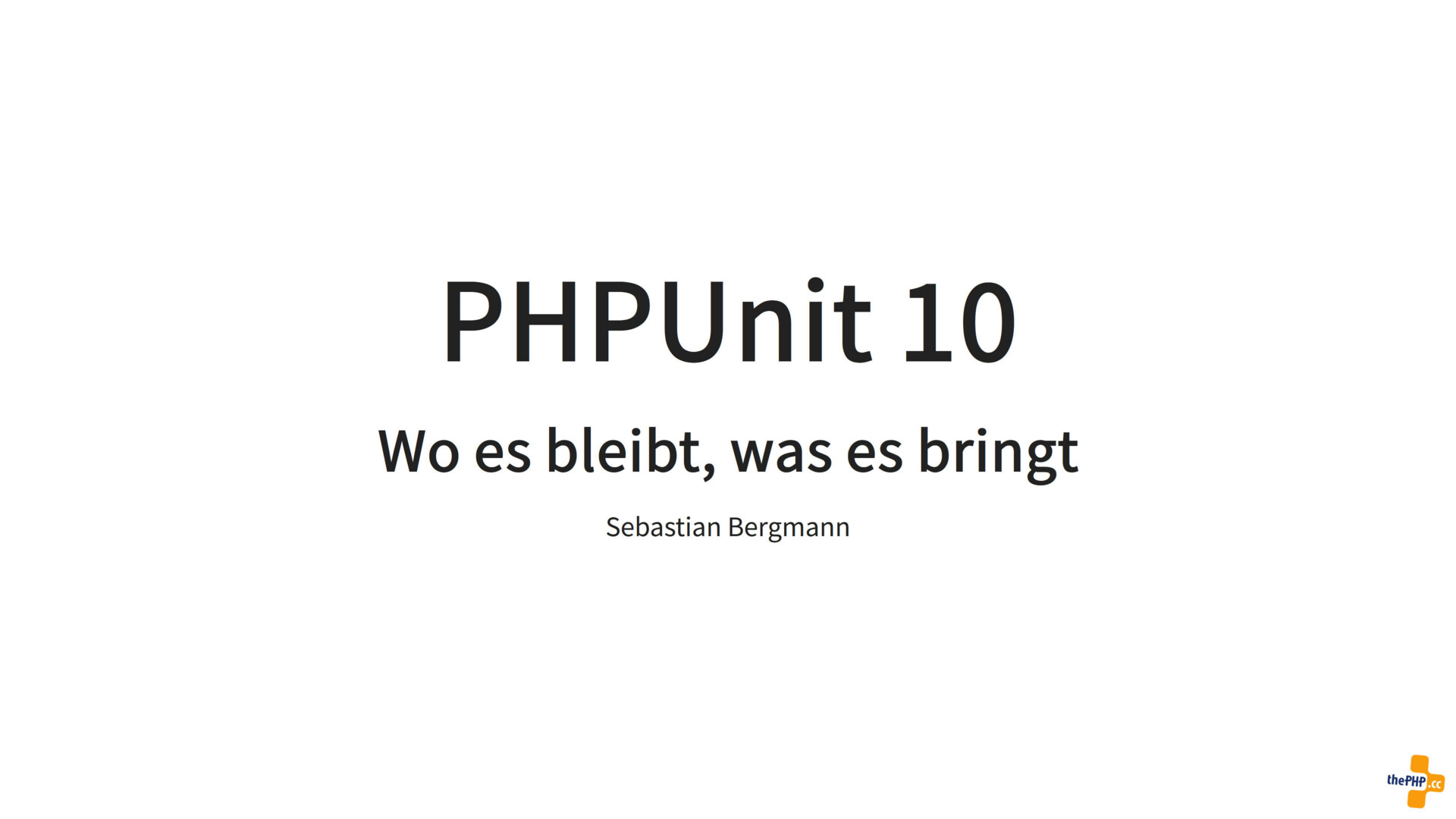 PHPUnit 10: Wo es bleibt, was es bringt