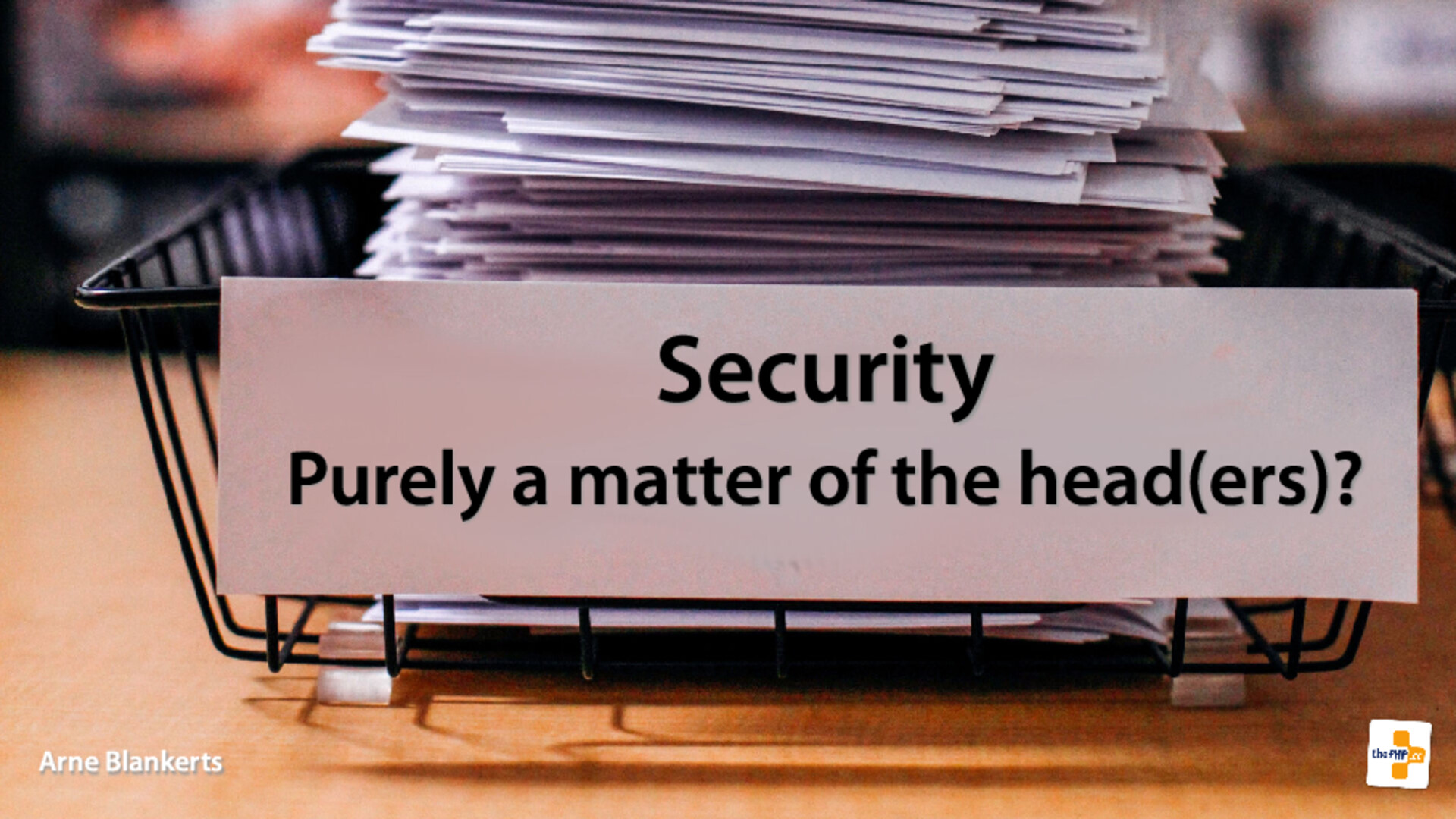 Security: Purely a matter of the head(ers)?