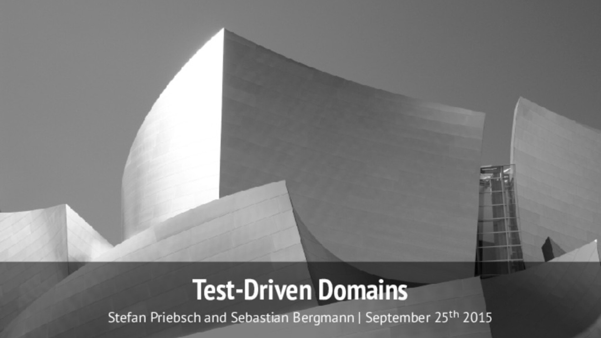 Test-Driven Domains